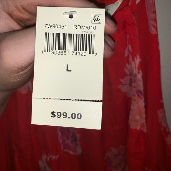 Lucky Brand Summer Dress NEW WITH TAGS - Picture 3 of 7